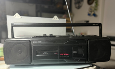 Samsung RARE RCD-900 stereo radio Cassette/CD Player Tested & ALL Working GREAT!