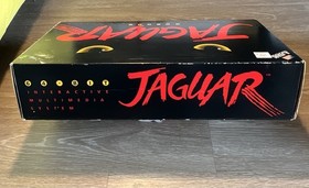 Atari Jaguar System Console Bundle Cybermorph Cartridge Original Box Inserts