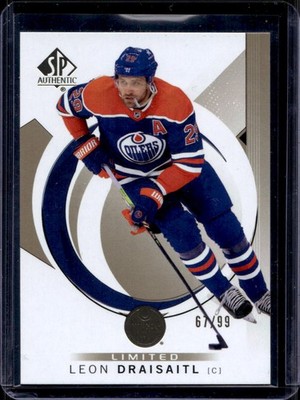 Leon Draisaitl 2024-25 SP Authentic #4 Limited Gold /99