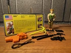 1993 Complete GI Joe Street Fighter Hasbro Guile With File Card