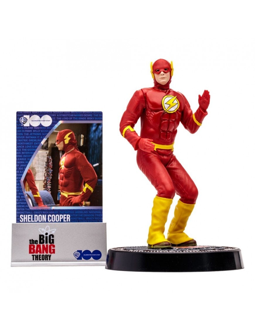The Big Bang Theory Action Figure Sheldon Cooper Flash Movie