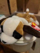 Ty Collectible Beanie Babies "BERNIE" the St Bernard 