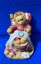Cherished Teddies 352713 A Little R R Santa W/ Box COA