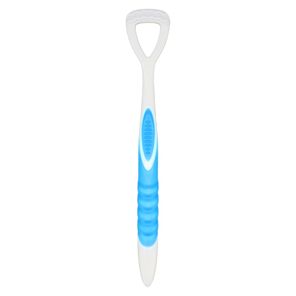 Ergonomic Tongue Scraper Bad Breath Removal Tongue Brush Oral Care