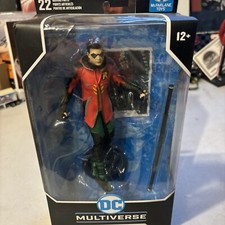 New Mcfarlane DC Multiverse Robin Gotham Knights 7 Action Figure In Hand A3