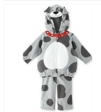 Carter's 2pc Fleece Puppy Dog Spot Costume Dress up Carnival Halloween 6-9M NWT