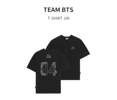 BTS TEAM BTS Tシャツ Jin (M) BTS Team BTS T-shirts Official MD SUGA/J-HOPE/JIMIN | eBay