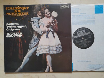 Tchaikovsky The Nutcracker (Complete Ballet) Bonynge *UK Decca SXL6688-9 DOLP*