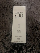 Acqua di Gio Giorgio Armani Eau de Parfum 5.1 Oz 150 mL REFILL Perfume For Men