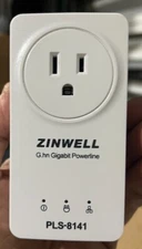 3 Zinwell G.hn Gigabit Powerline Ethernet Adapter PLS-8141 Brand New