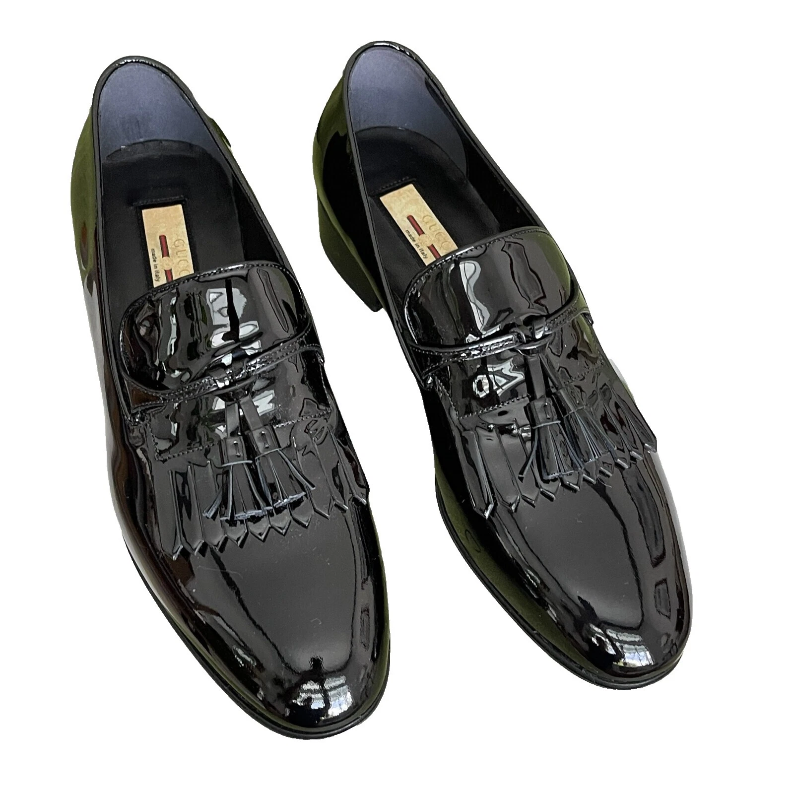 Zapatos de vestir Gucci Charol negro para hombres