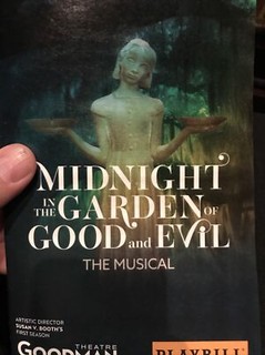 Midnight In The Garden Of Good And Evil Playbill The Musical Chicago 2026 Tony