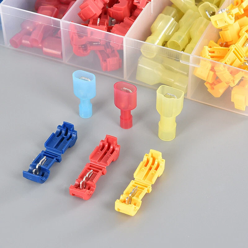 Juego de 120 conectores de cable terminal de coche bloque de conexión de cable eléctrico crimpado Foto 4 de 4