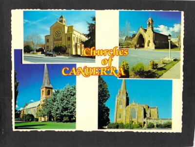 B4330 Australia ACT Canberra Churches MV postcard