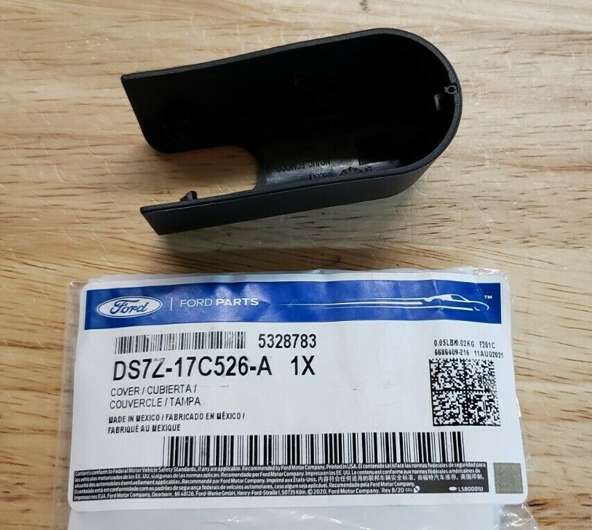 ABSOPRO Rear Wiper Arm Nut Cover Cap For Ford Edge (2015-2021) - Black Plastic Replacement - View #3