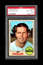 1968 Topps #359 JOE MOELLER Houston Astros PSA 8.5 NM-MT+ 9 LOW POP!