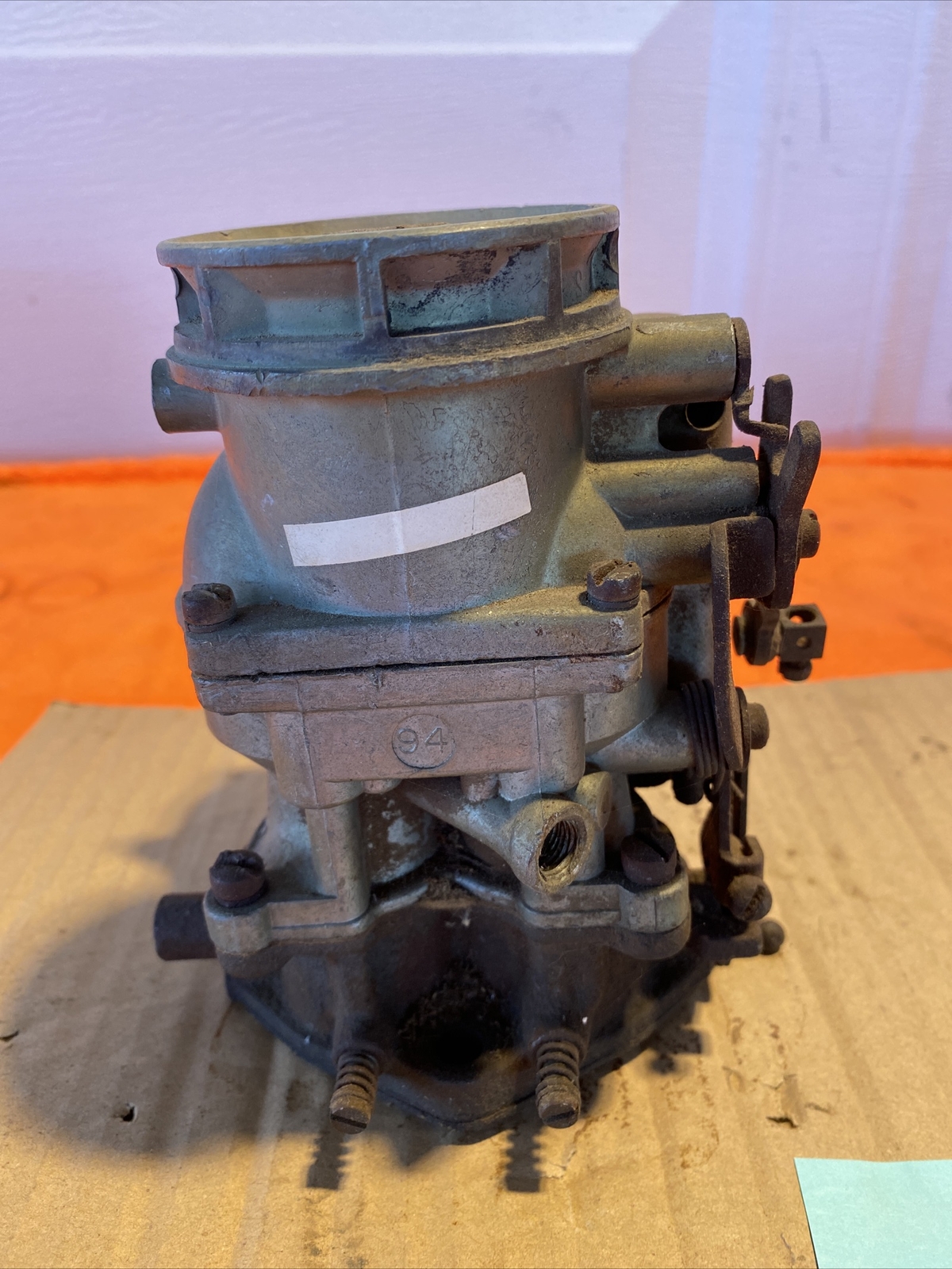 holley ford stromberg 94 carb carburetor core Hot Rod Rat Trog Coupe ...