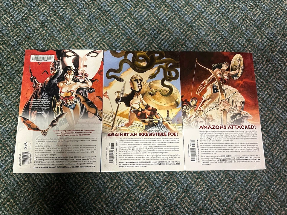 Mulher Maravilha por Greg Rucka Vol 1-3 Tpb - Imagem 2 de 2