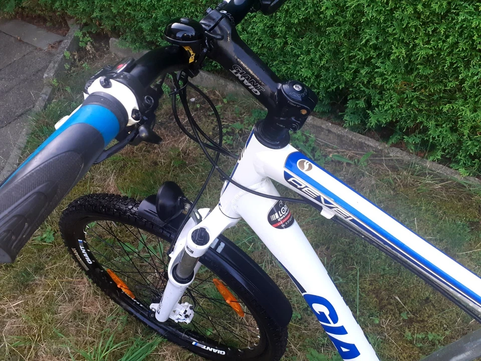 MTB GIANT REVEL  XL Rahmen weiß / blau  absol. neuwertig - Bild 2 von 4
