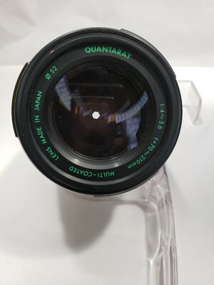 Quantaray 52mm 1A Japan 1:4~5.6 f= 70~210mm Multi-Coated Camera Lens