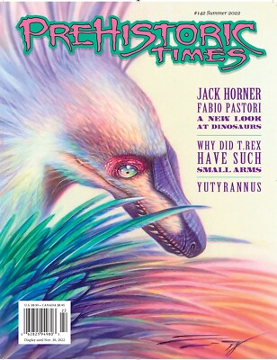 #142 Issue Prehistoric Times dinosaur magazine PT Summer 2022 mint 50% OFF!!!!