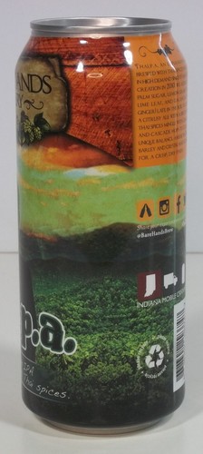 Bare Hands Brewery thai.p.a. IPA with Citrus Thai Spice Spices 16 oz Beer Can - Picture 2 of 6
