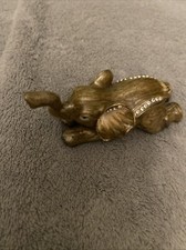 Vintage Słoń Nabiórek Pudełko na biżuterię Bejeweled Skarby Prezent kolekcjonerski