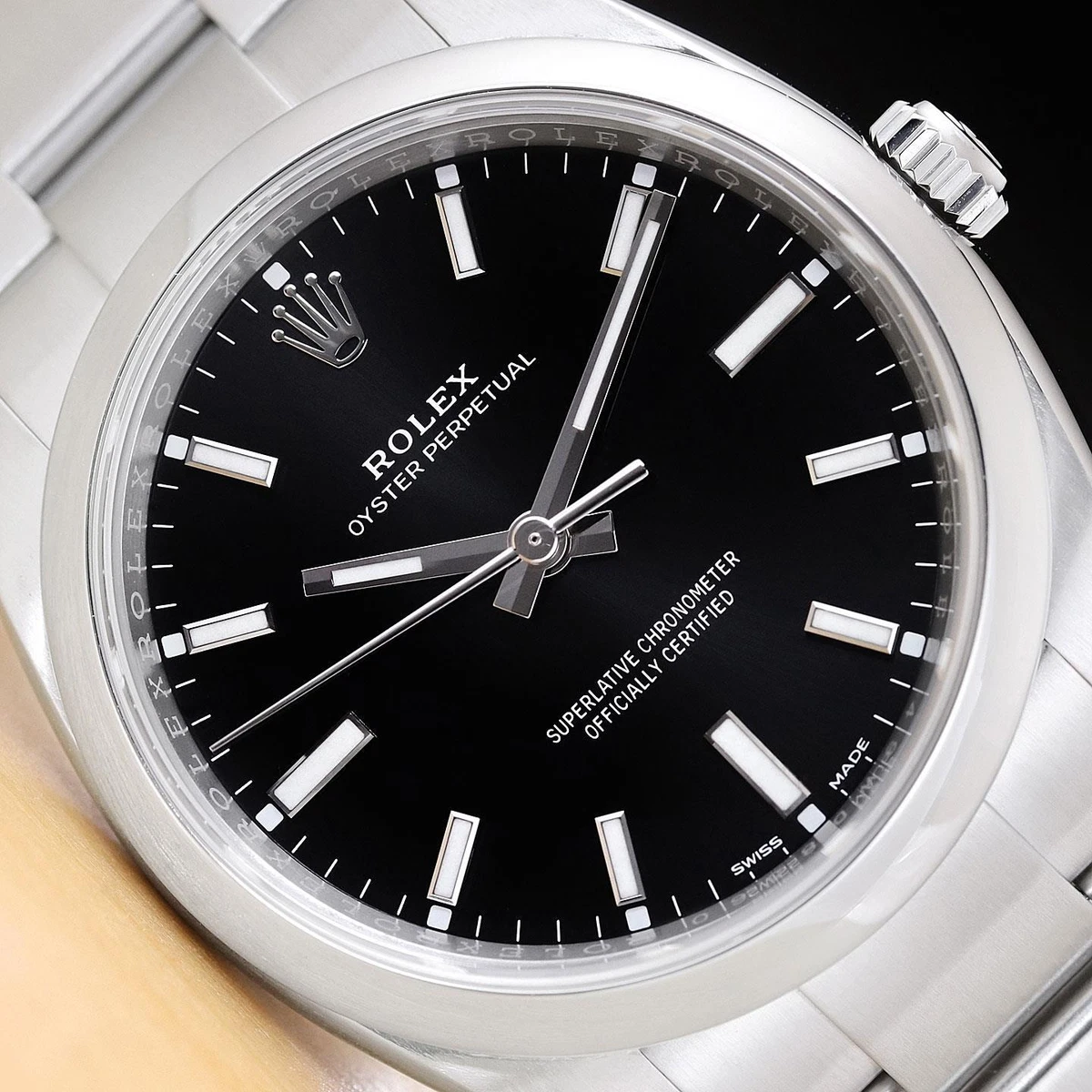 Rolex 114200 hotsell black