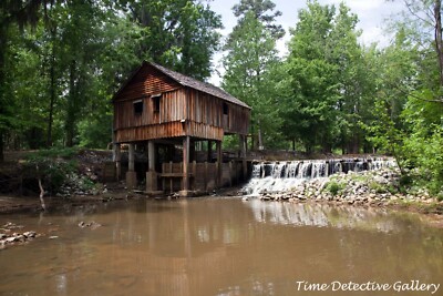 Historic Rickard's Mill near Beatrice, Alabama - Color Photo Print