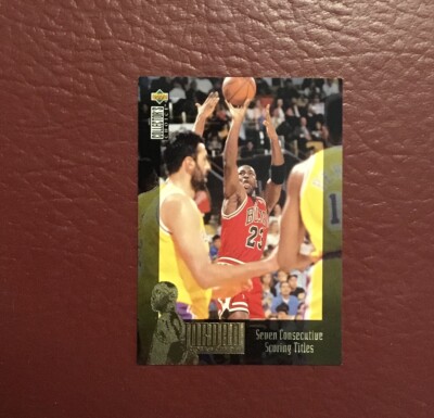 Michael Jordan 95/96 Collector's Choice JC1 Jordan Collection 7