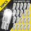 thumbnail 1 - 20X T10 194 168 W5W 2825 COB LED License Plate Interior Light Bulbs 6000K White