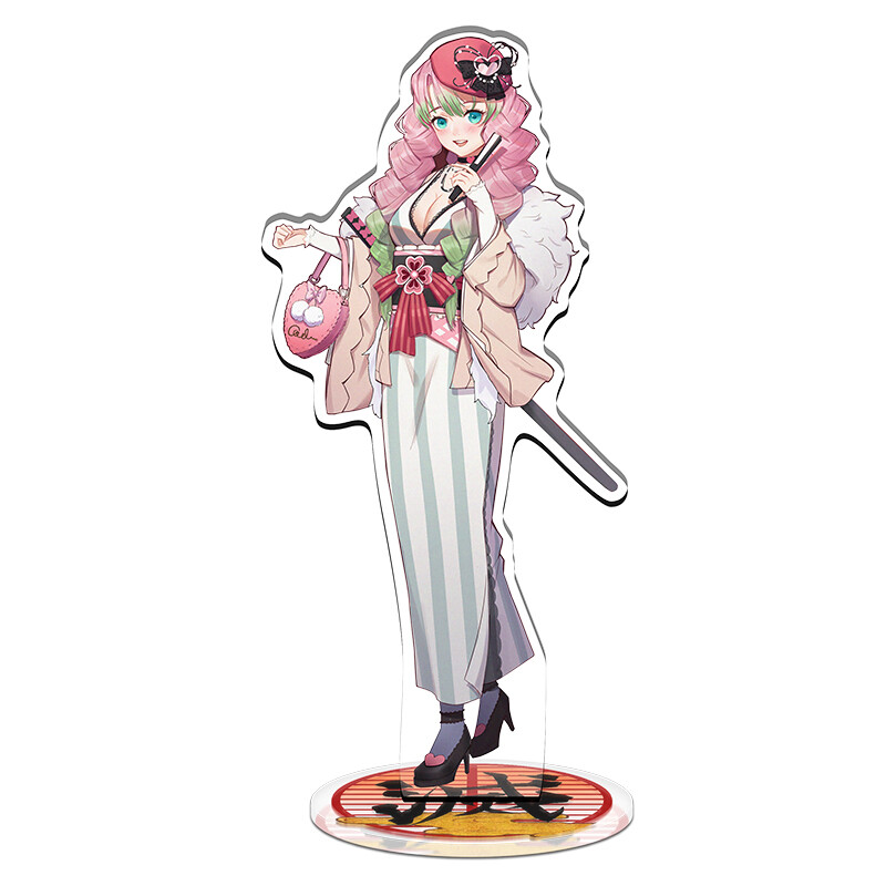 Demon Slayer Anime Collection Kanroji Mitsuri Desktop Stand Figure
