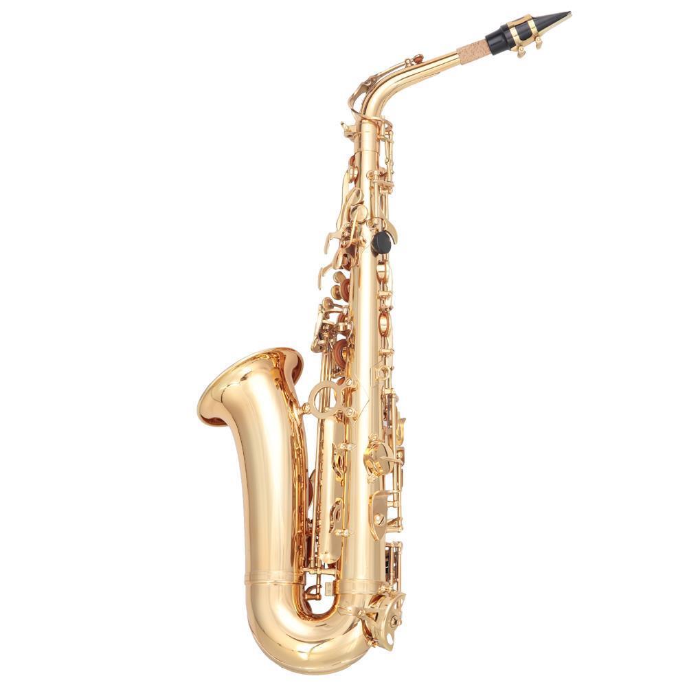 New Glarry Eb Alto Saxophone Sax Gold with Case Falak Tayyeb Platinum