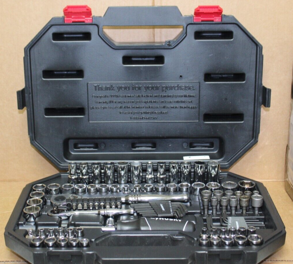 Husky Mechanics Tool Set (94Piece) 1/4 and 3/8" GOOD CONDITION