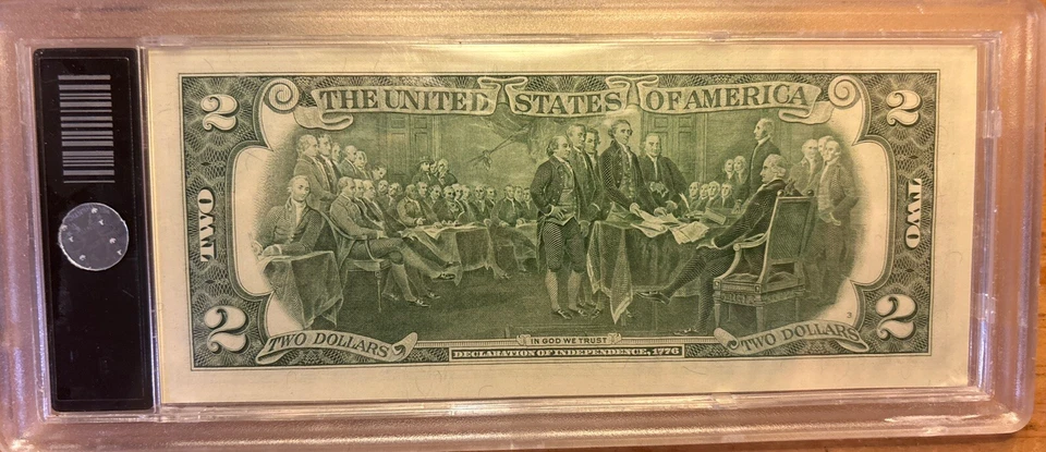 Grand Canyon National Park $2 Note Uncirculated Certified Sealed Colorized Note - Image 2 of 2