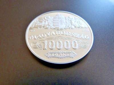     Münze Ungarn 10000 Forint 90 Jahre Nationalbank silber PP    