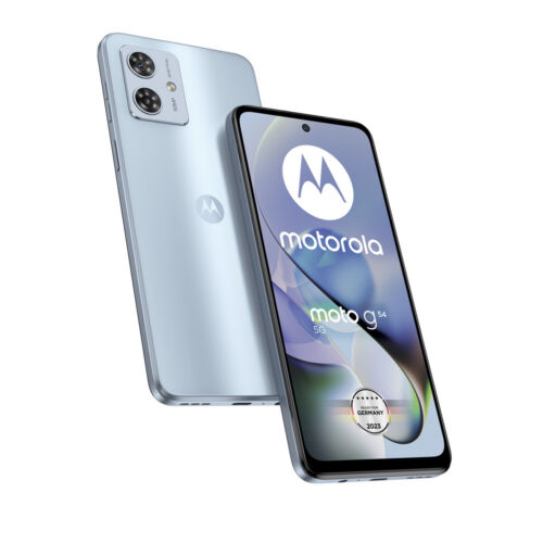 Motorola moto G54 256 GB hellblau 5G Android Smartphone 6,5 Zoll 8 GB RAM 12 MP - Bild 1 von 8