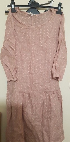 Marisa\u0026Marie Linen Dress M Nude TK Maxx 