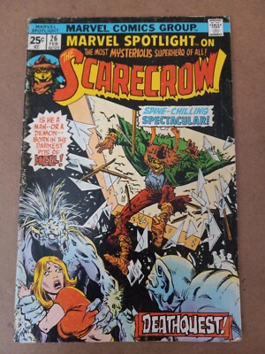 Marvel Spotlight 26 1st Scarecrow Yandoc Art Marvel Comics