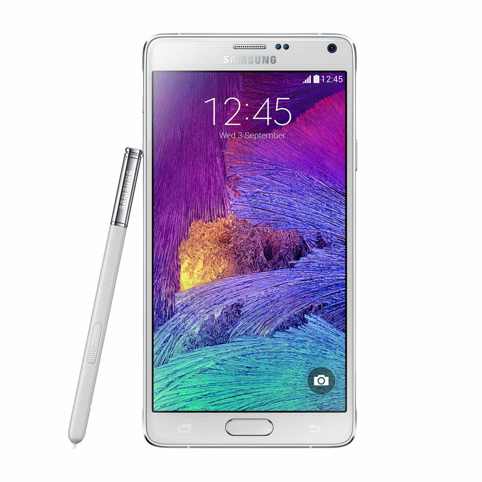 Samsung Galaxy Note 4 SM-N910P 32GB Sprint 4G Unlocked Smartphone Good White US  - Image 3 of 4