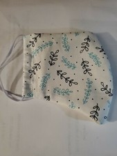 Handmade face mask washable and reusable new with filter pocket