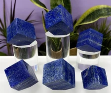 Wholesale Lot 2 Lbs Natural Lapis Lazuli Cube Crystals Healing Energy