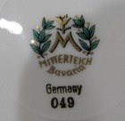 Lot of Three Vintage Mitterteich Porcelain Plates — photo 6