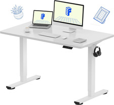 FLEXISPOT EN1 One-Piece Standing Desk, 48"X24" Seamless Desktop Electric Height