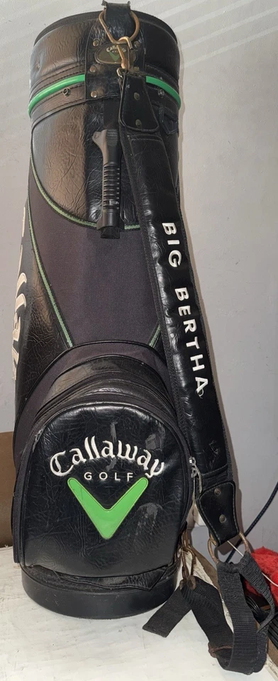 Callaway Big Bertha Golf Cart Bag Black 6-Way Divider 4-Pocket Strap Mens 35” - Image 2 of 4