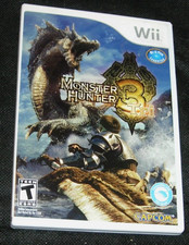 Monster Hunter 3 Tri Nintendo Wii,tVideo Game,Capcom,Instruction booklet