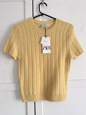 Zara 100%wool knitted top -New with tag!