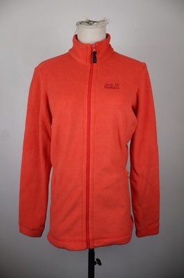 JACK WOLFSKIN SWEATSHIRT WOMEN SIZE S WOMEN CASUAL VINTAGE SWEATSHIRT ZIP FLEECE