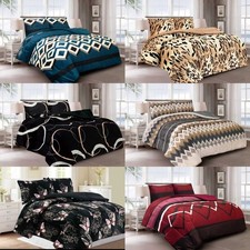 Ultra Soft Queen Size Heavy Thick 3pcs Borrego Sherpa Blanket Set FREE SHIPPING