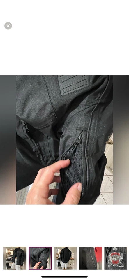 S Speed And Strength Motorcycle Jacket Size Small Men’s - Image 2 of 4